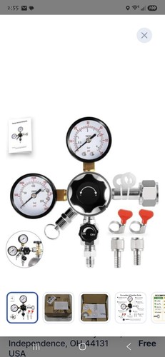 Co2 regulator for kegerator - regulator,