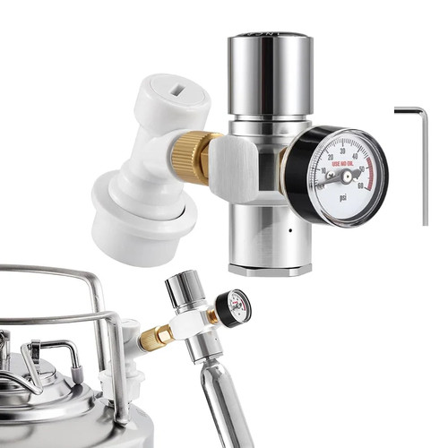 60psi co2 regulator mini keg - 0-60psi,