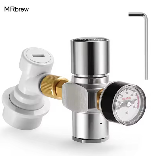 60psi co2 regulator mini keg - co2,