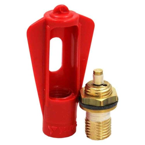 Pin valve fit - to, keg