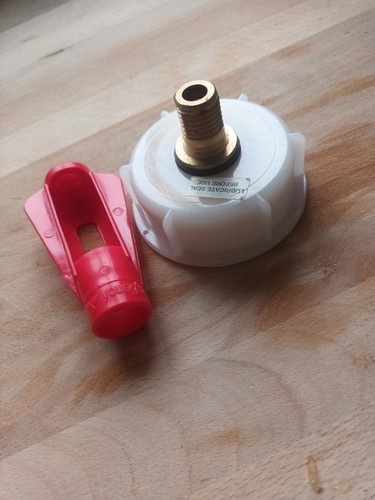 Pressure barrel with co2 - pressure,