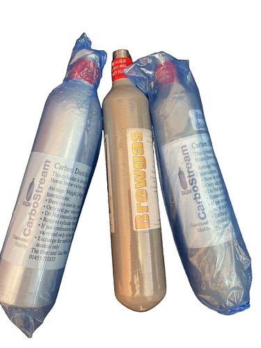 Refilled co2 cylinder - refilled,